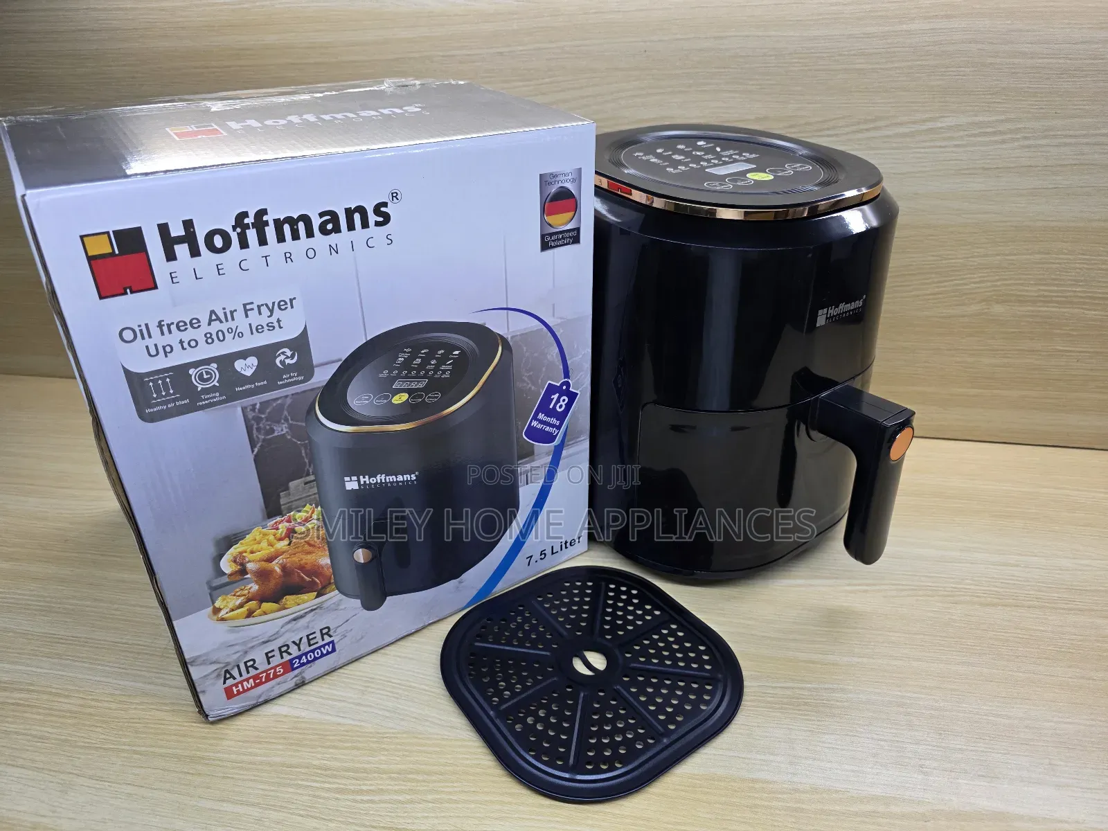 Digital Hoffmans Black 7.5ltr Airfryer at Black Friday Price