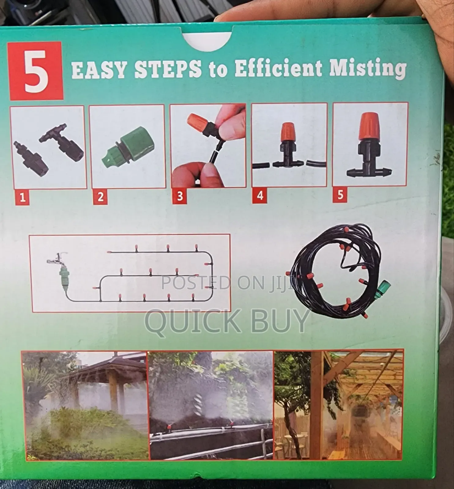New Patio Garden Sprinkler Set