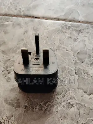 Fused Electrical Plug Converter Flat 2pin Female to 3pinmale