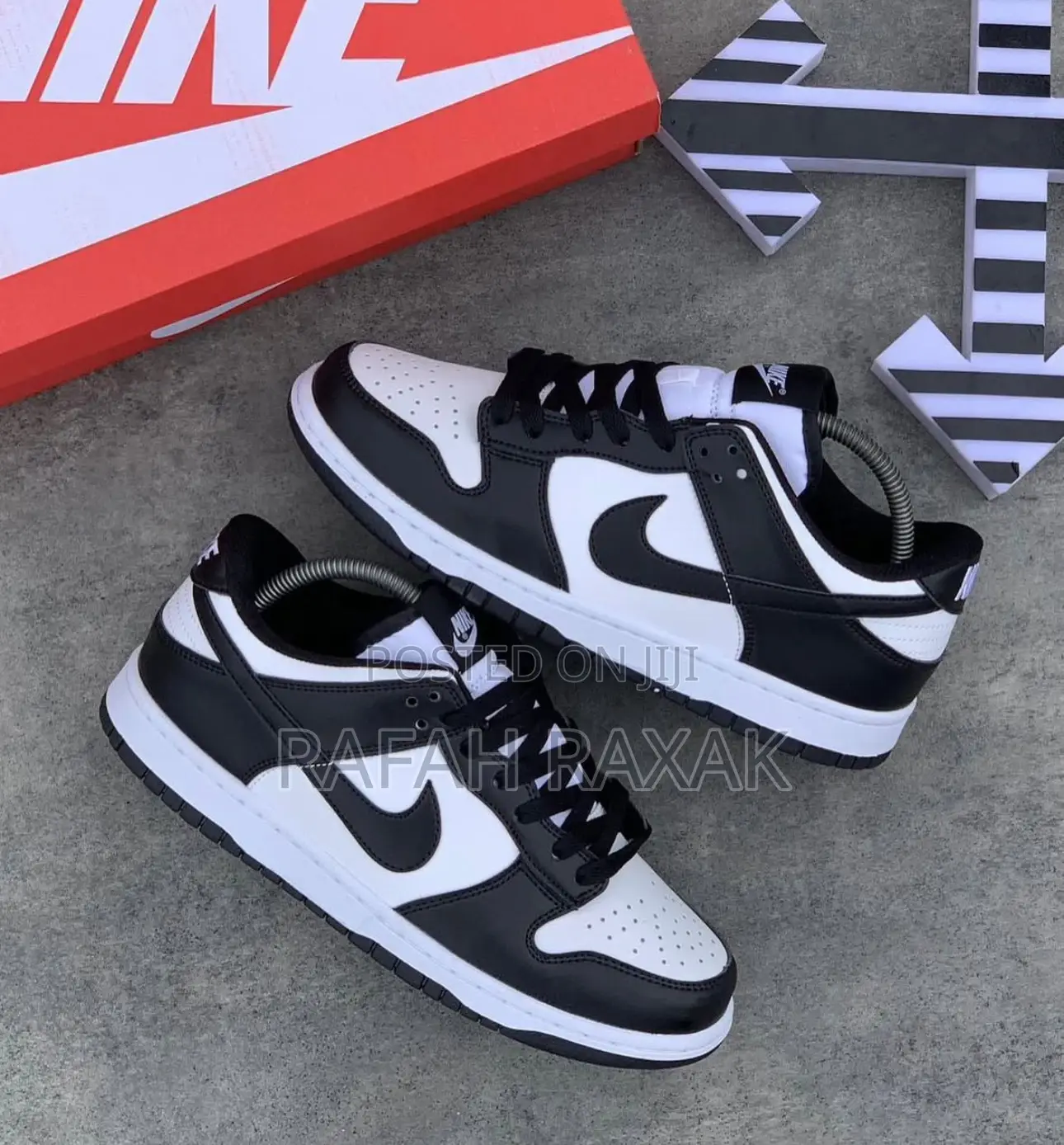 Original Black/White Nike Dunk Low “Panda” Sneakers