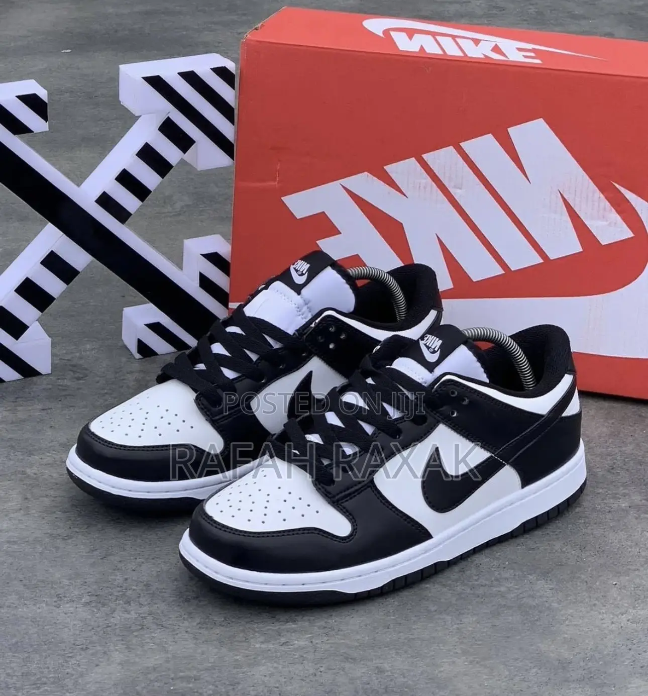 Nike Sb Dunk Low Pro Retro Gs White/Black Panda Sneakers