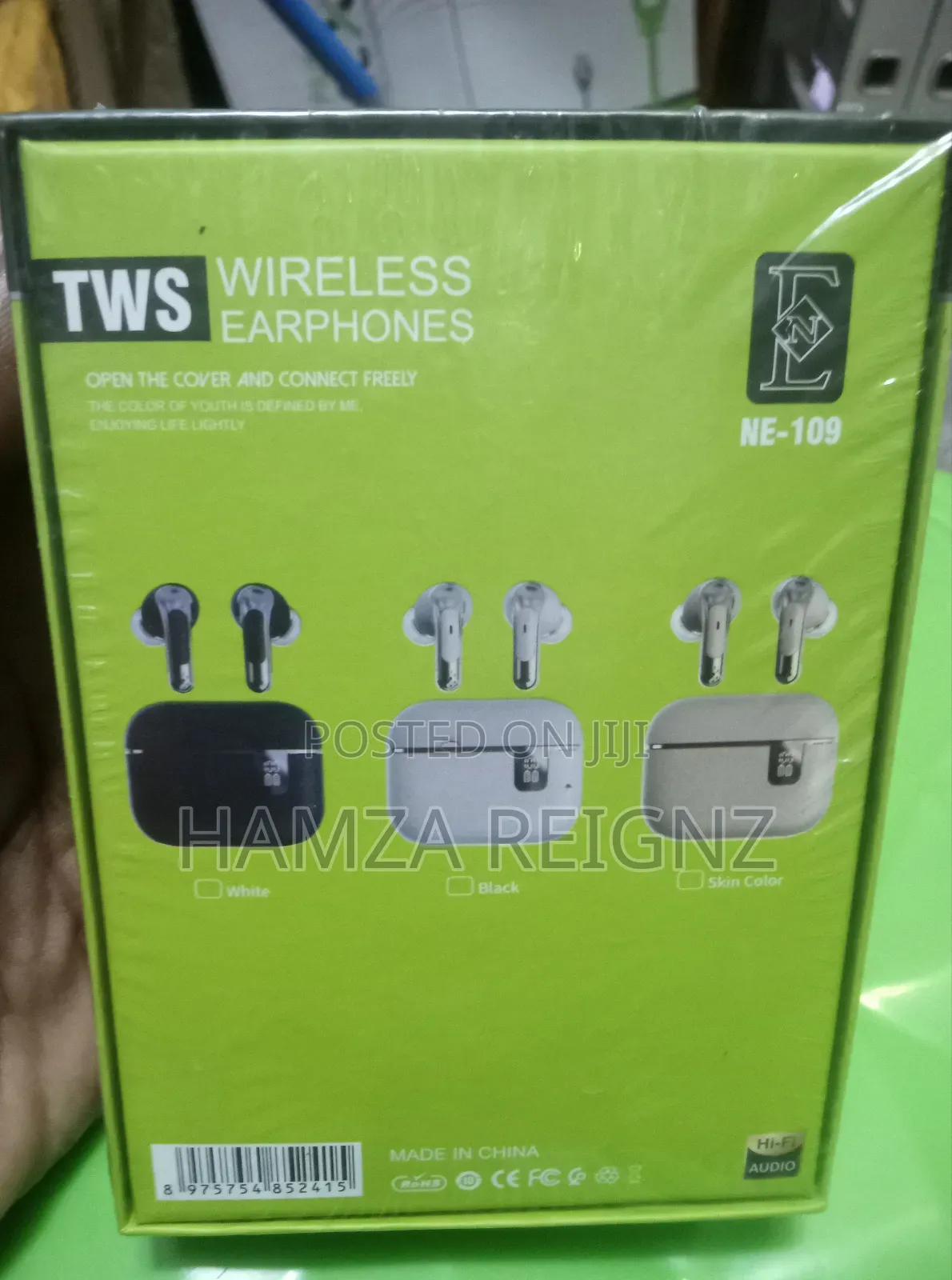 TWS V5.5 Ne-105 Wireless Goldish Airpod