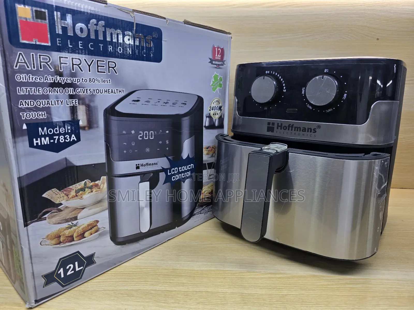 Hhoffmans 12ltrs Single Manual Airfryer With a Basket