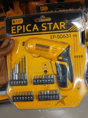 25 PCS Epica Star Lithium Cordless Screwdriver Set
