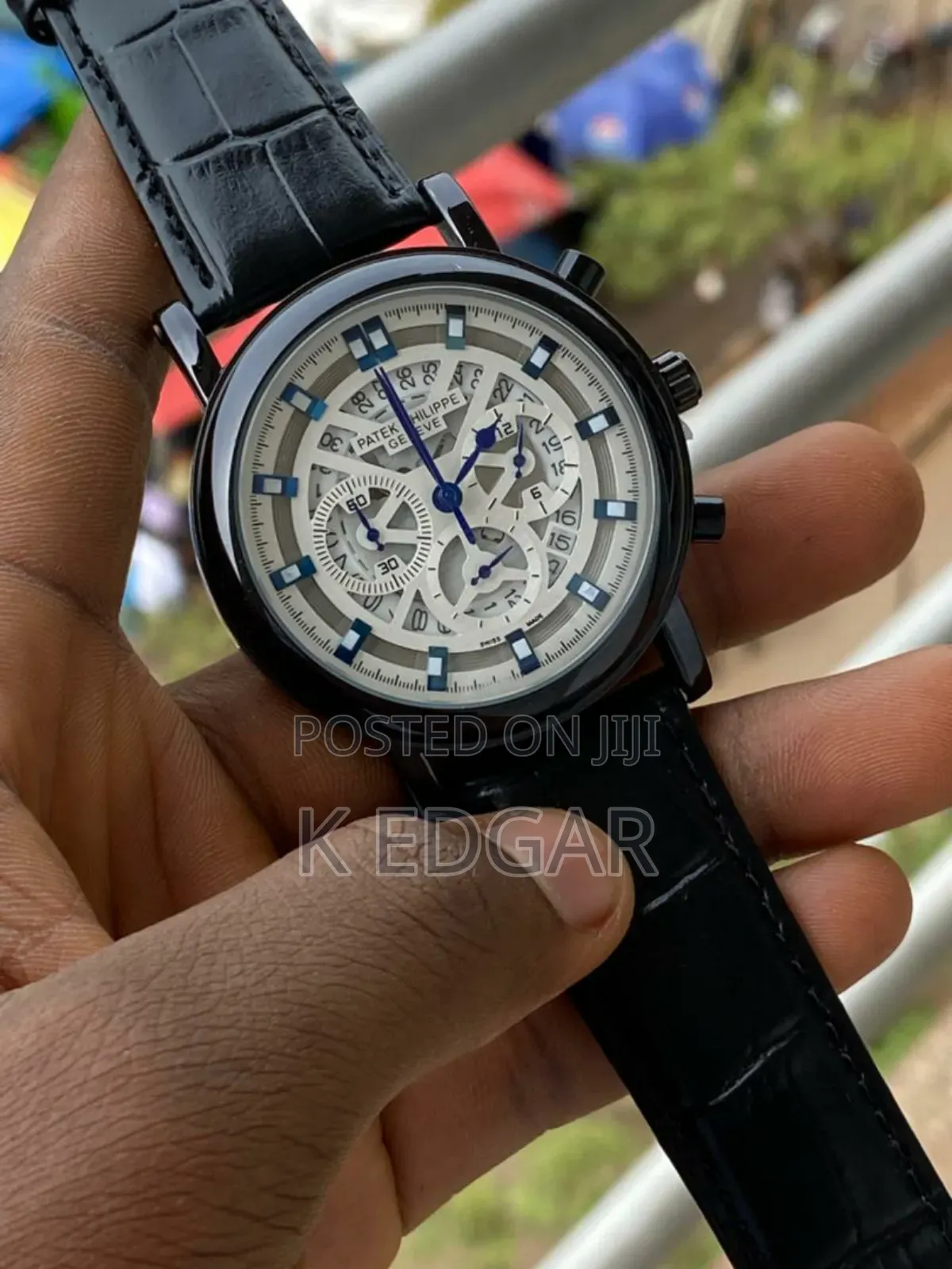 Black Patek Philippe Watch