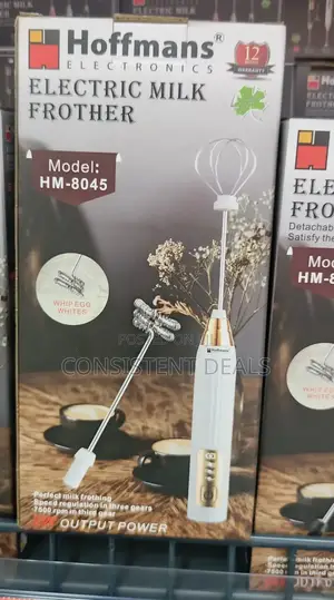 Hoffman Rechargeable Milk Frother