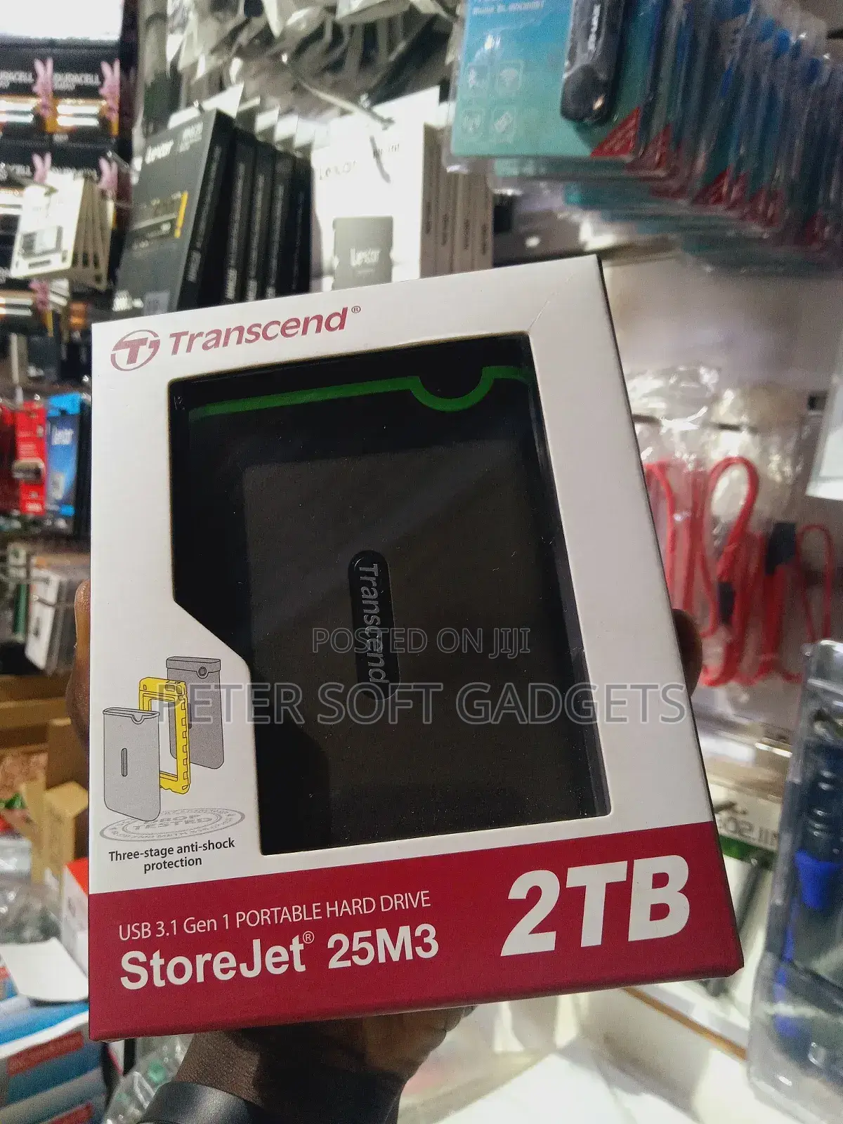 2tb External Transcend Drive