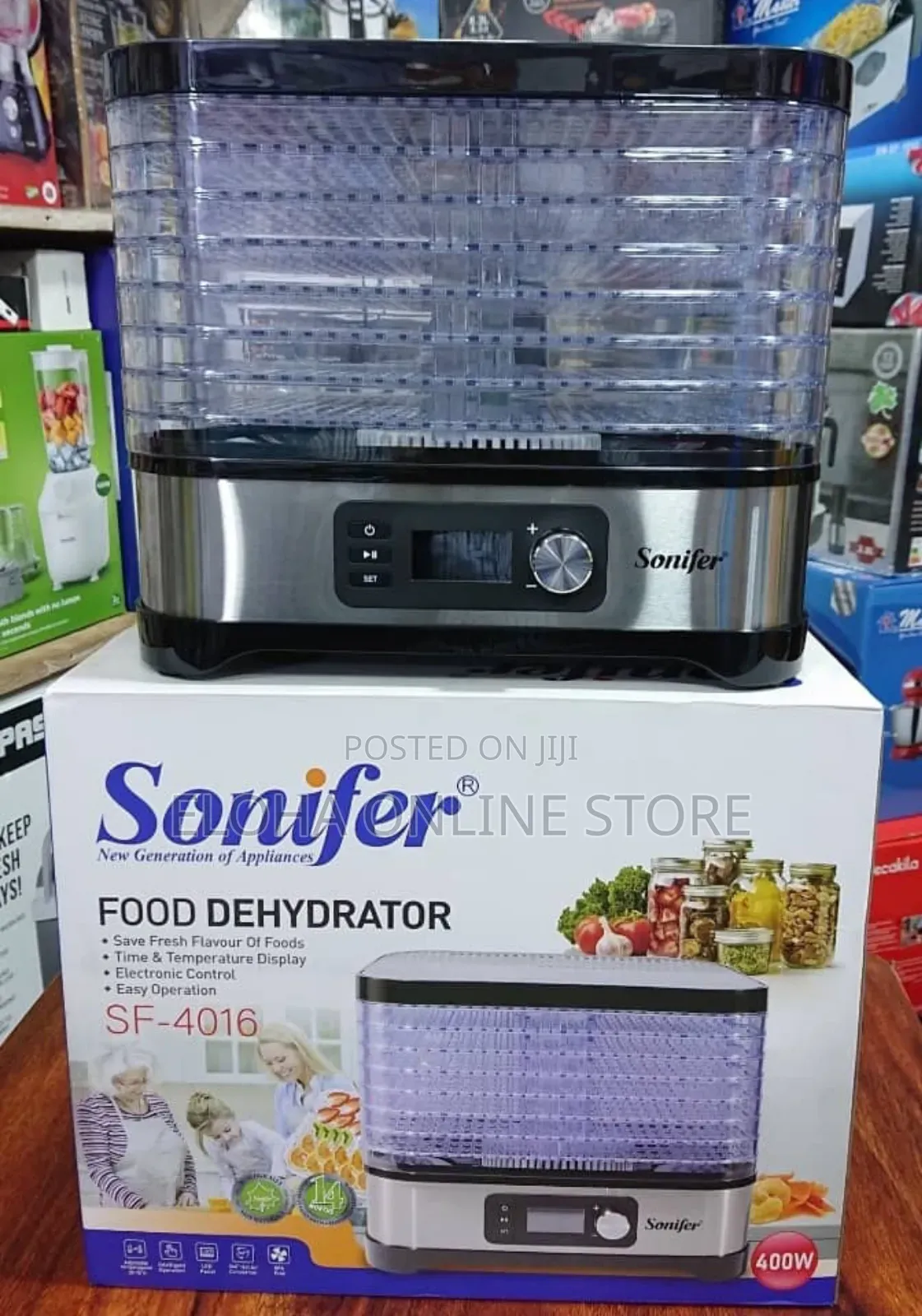 Sonifer Portable 8 Layer Household Electric Food Dehydrator