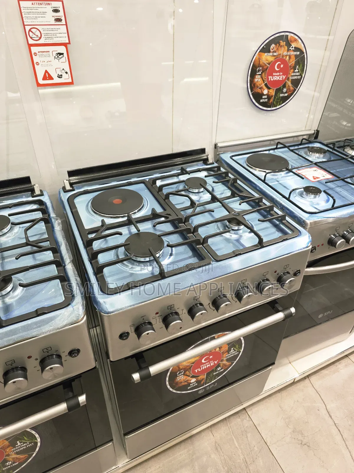 Newly Imported (3+1) SPJ Cooker With an Electric Oven 60cm