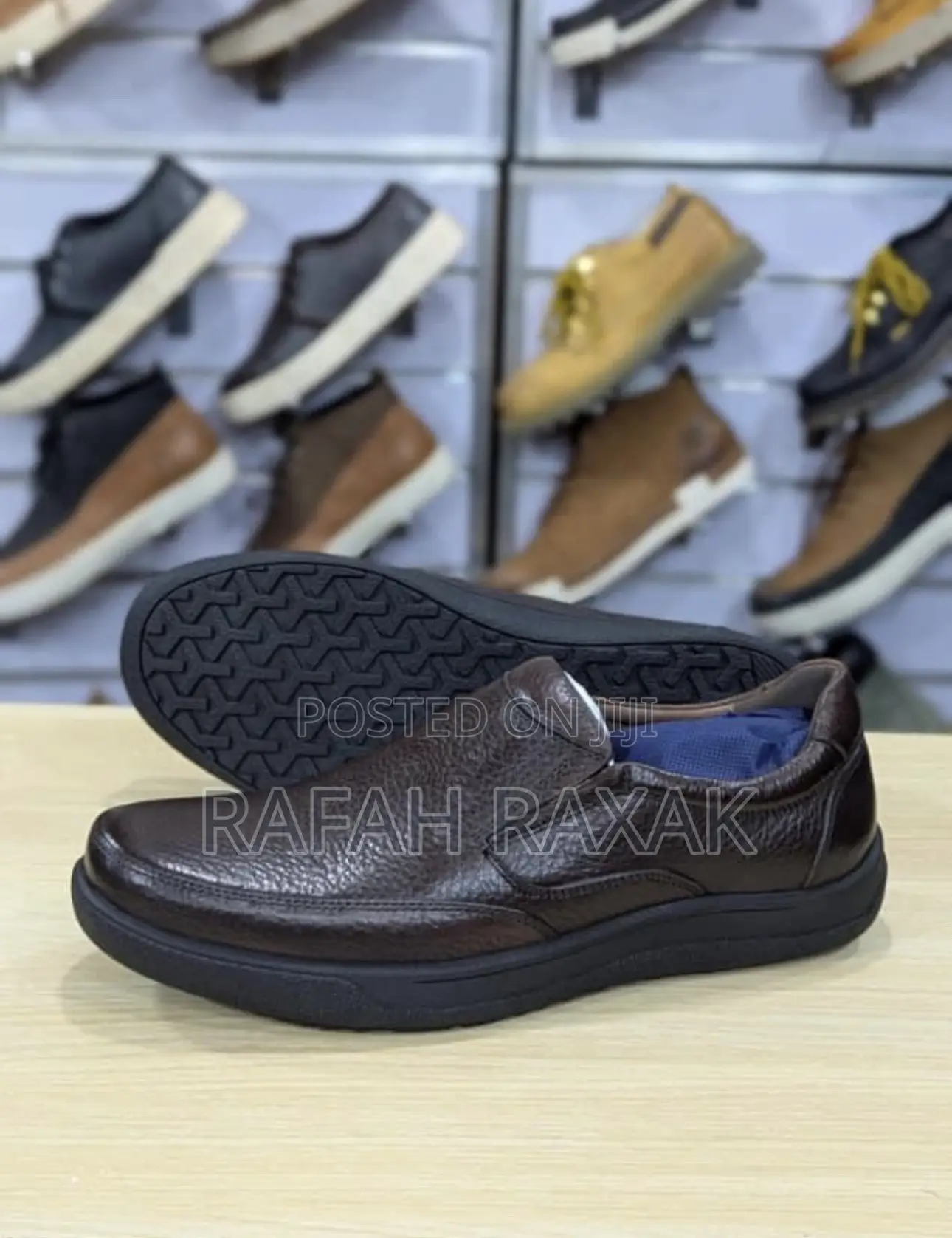 Original Men’S Franco Banetti Casual Leather Slip on Shoes