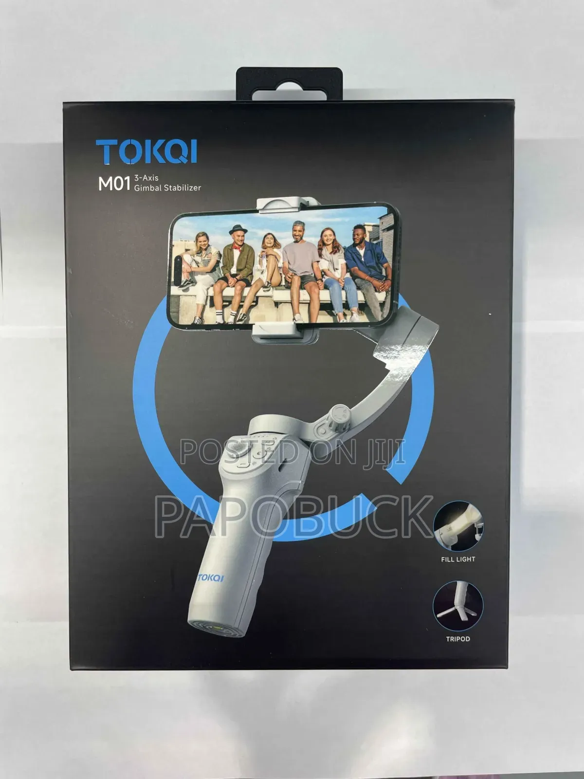 Tokqi M01 3-Axis Gimbal Stabilizer for Smartphones