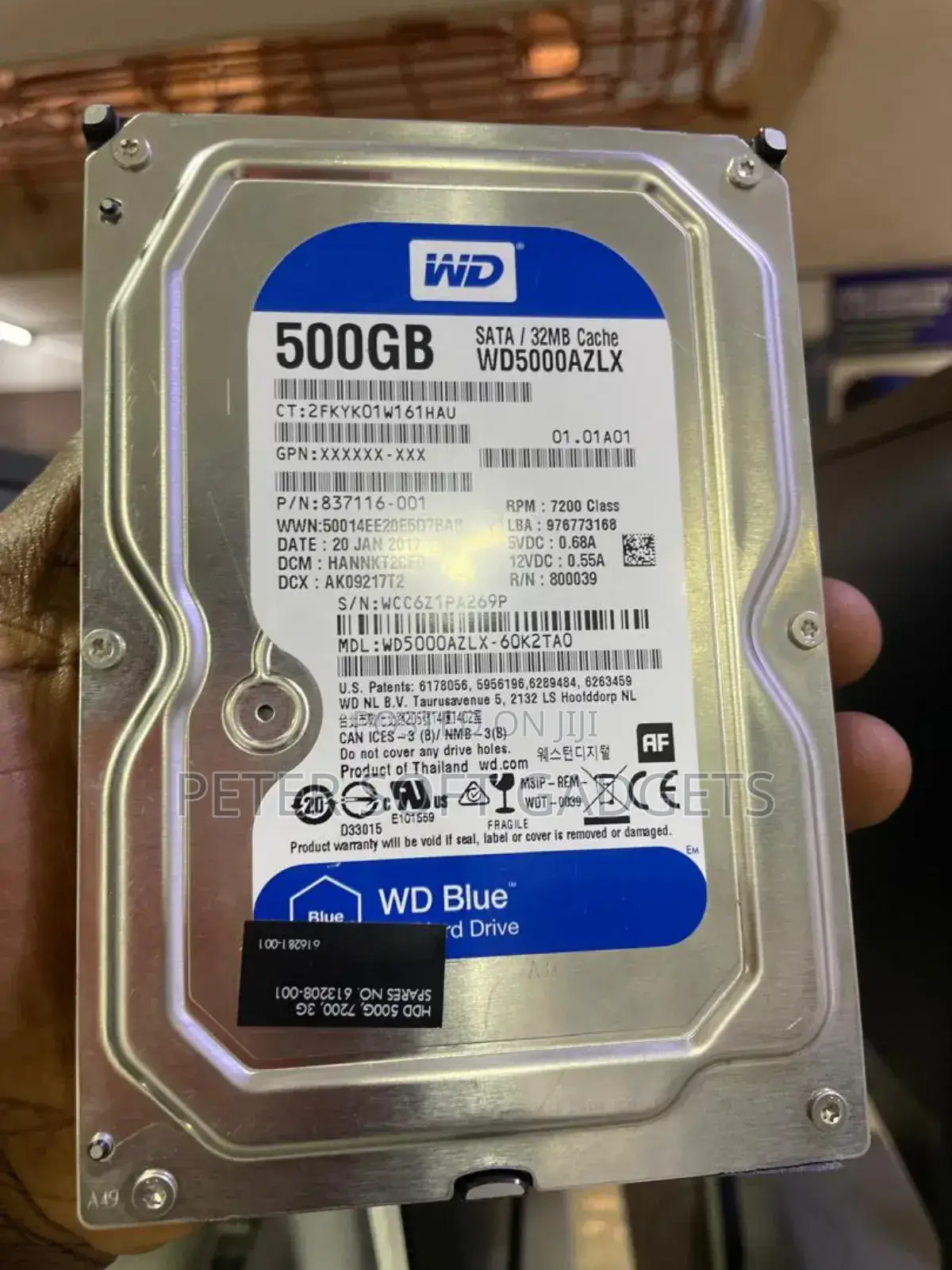 Wd Hard Disk 500gb for Desktop( Survillence)