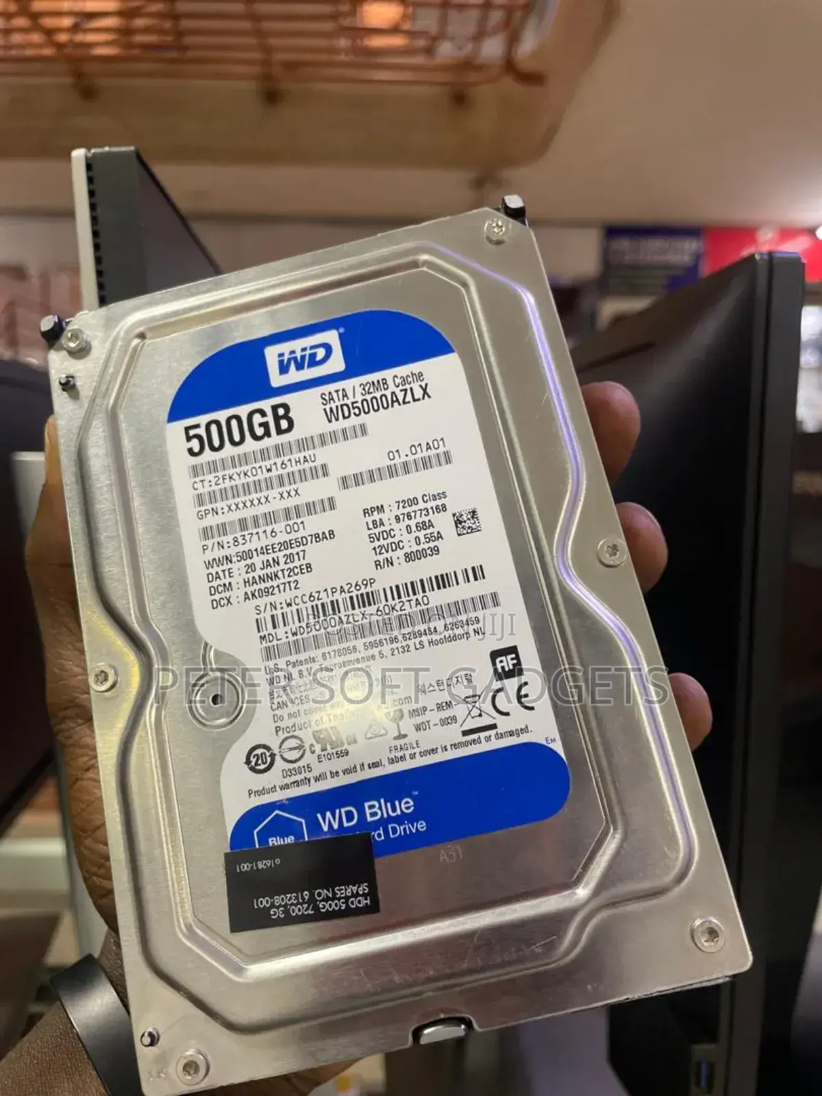 Wd Hard Disk 500gb for Desktop( Survillence)