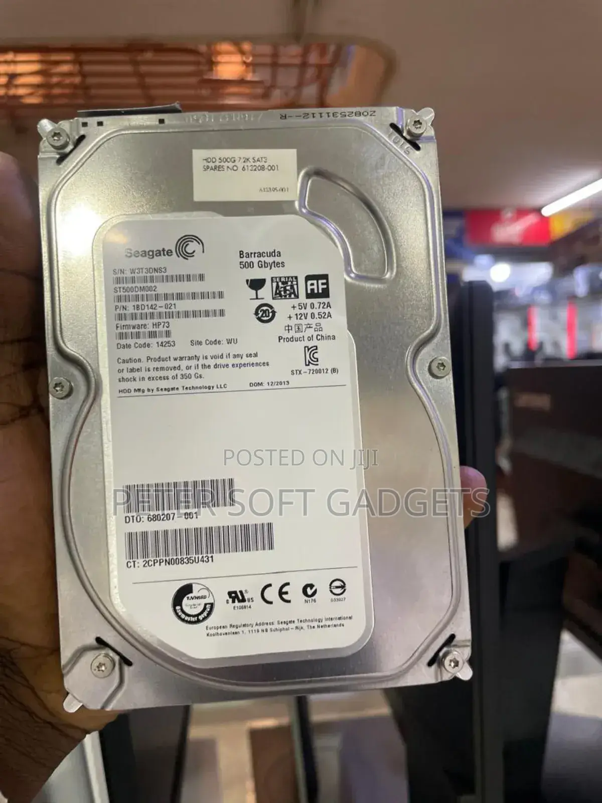 Seagate 500gb Harddisk Desktop
