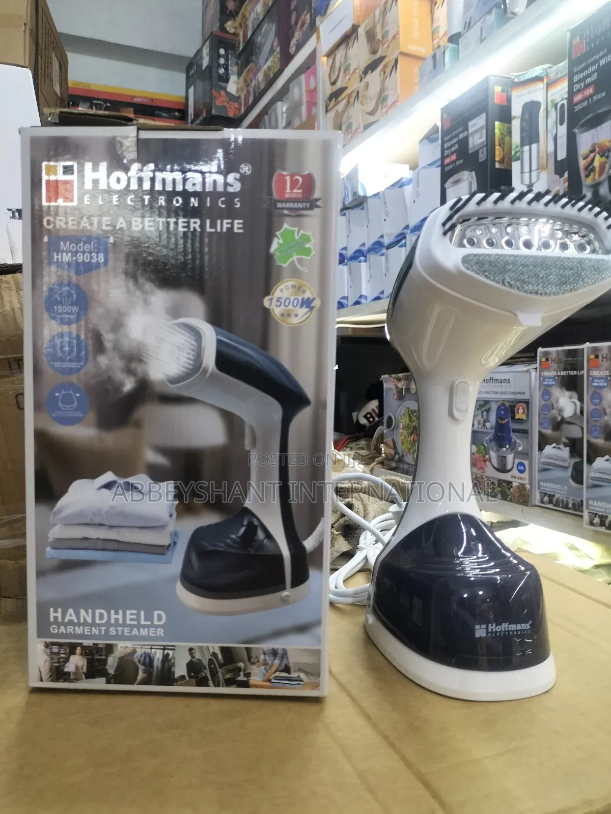 Hand Held Garment Steamer/Hoffman Hand Held Garment Steamer