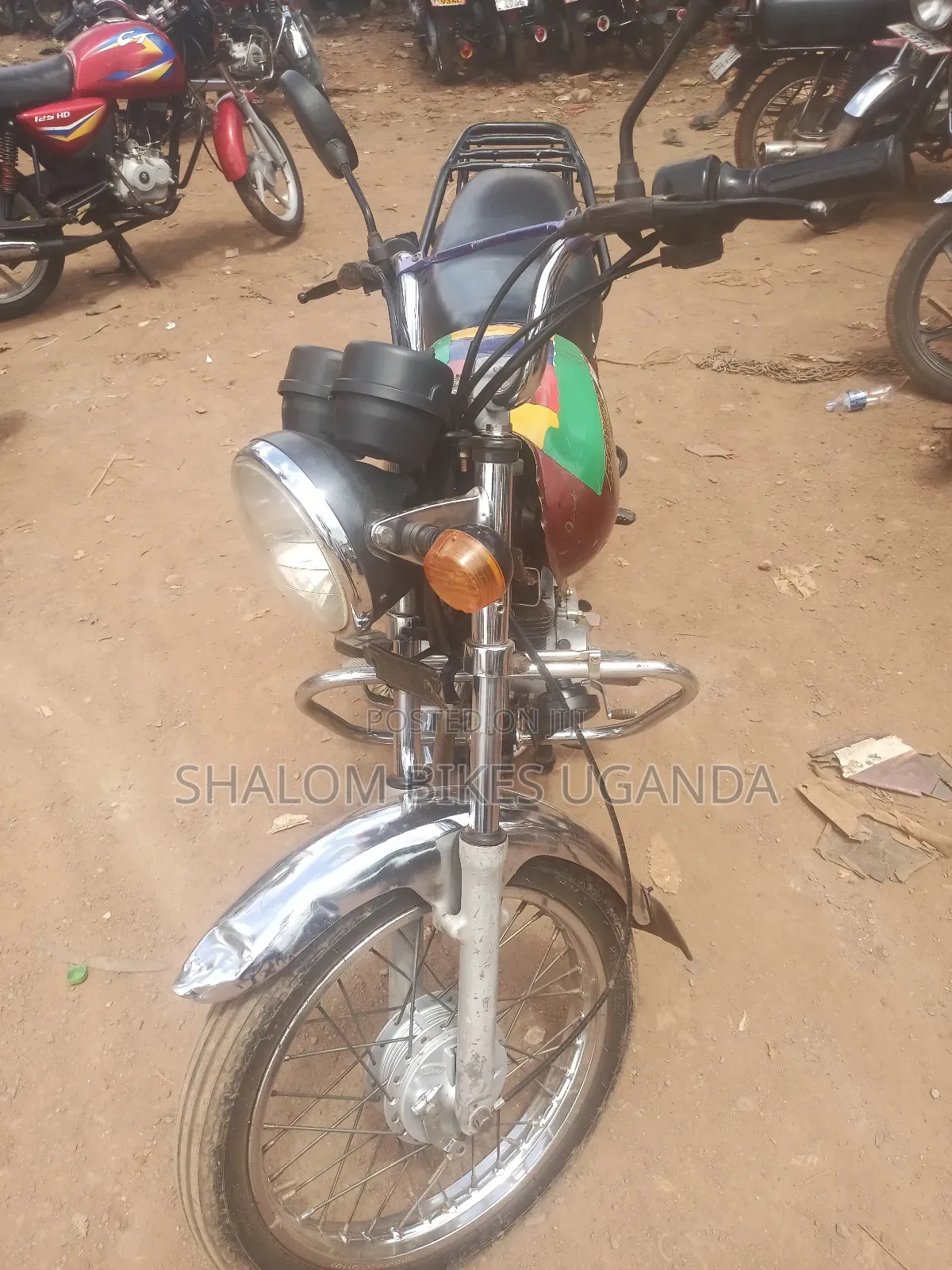 Bajaj Boxer 100 2017 Red