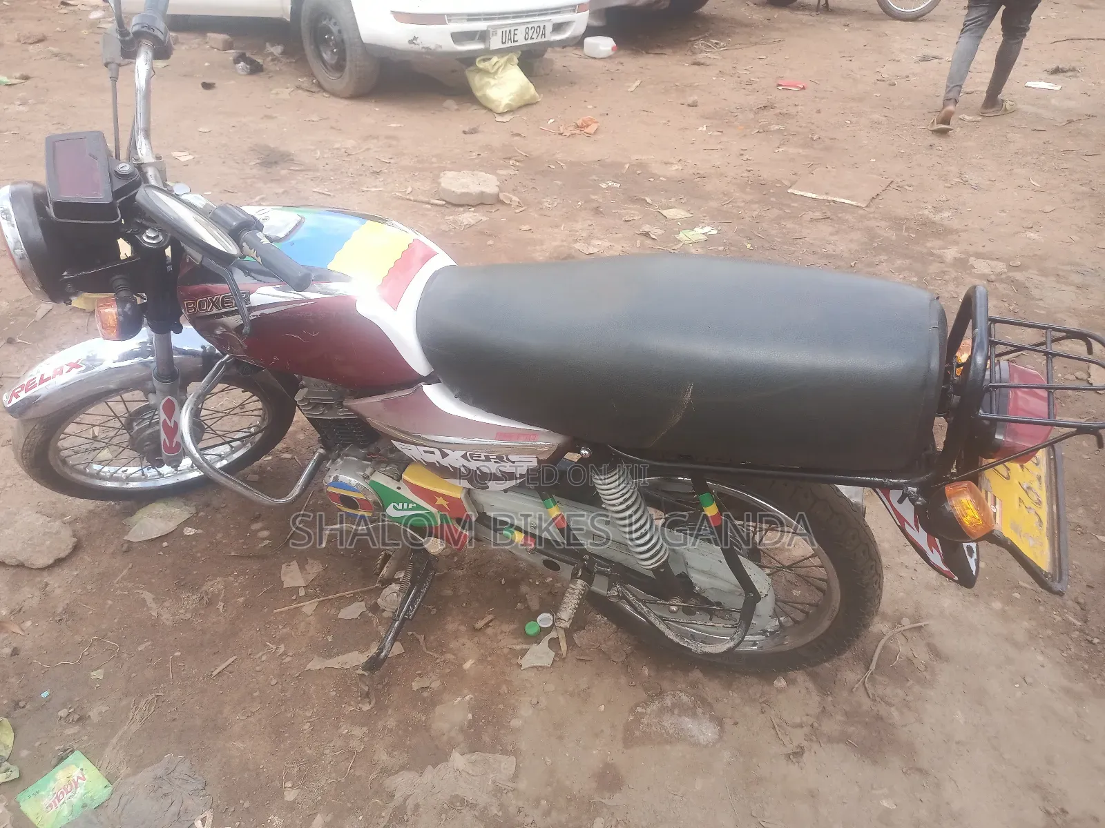Bajaj Boxer 2017 Red