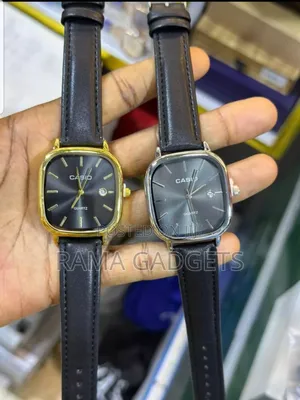 Casio Leather Watch