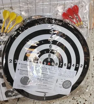 2in1 Dartboard and Bullseye Board Game