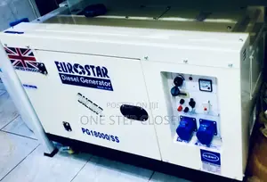 Euro-Star Disel Silent Generator 10kva Uk Make