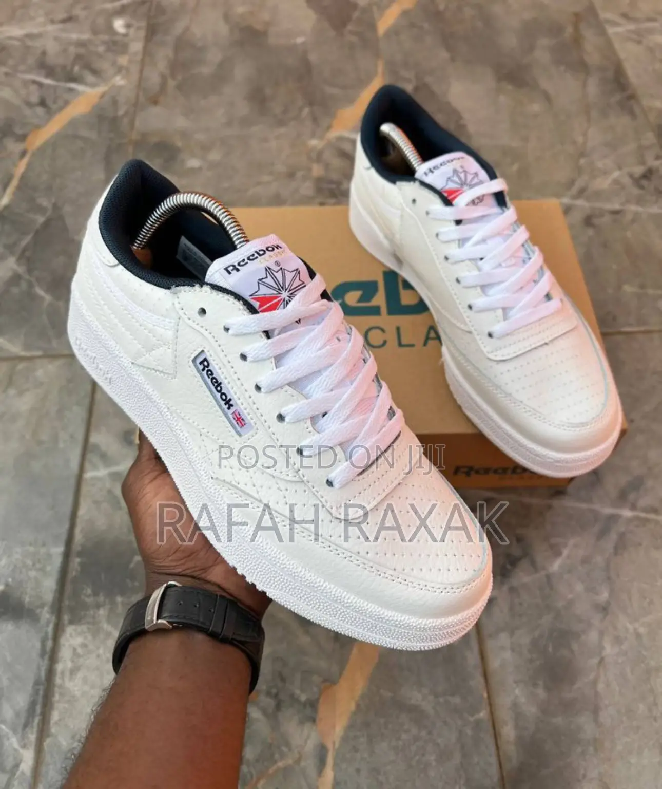 Reebok Club C 85 Men’S Classic Leather Sneakers In Stock