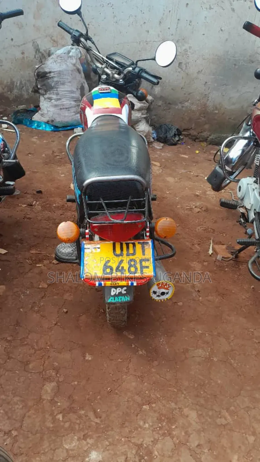 Bajaj Boxer 100 2016 Red