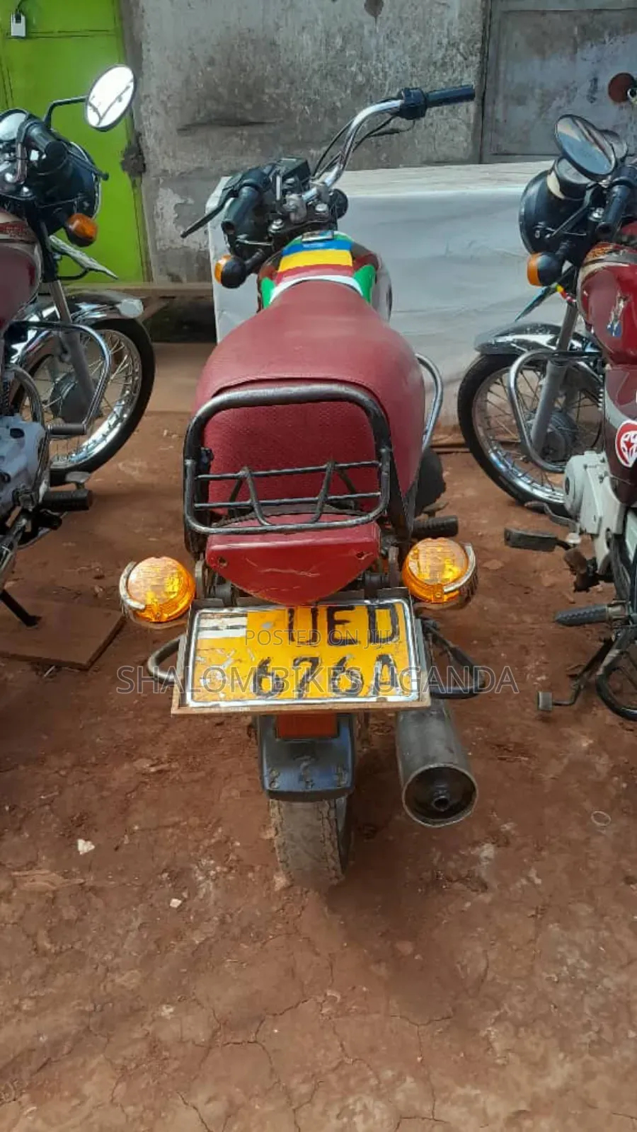 Bajaj Boxer 100 2017 Red