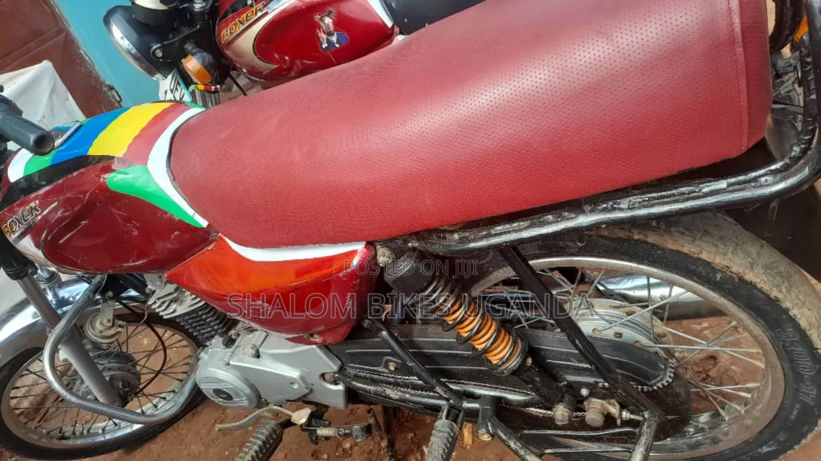 Bajaj Boxer 100 2017 Red