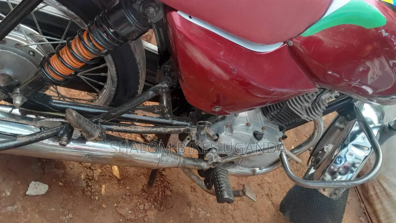 Bajaj Boxer 100 2017 Red