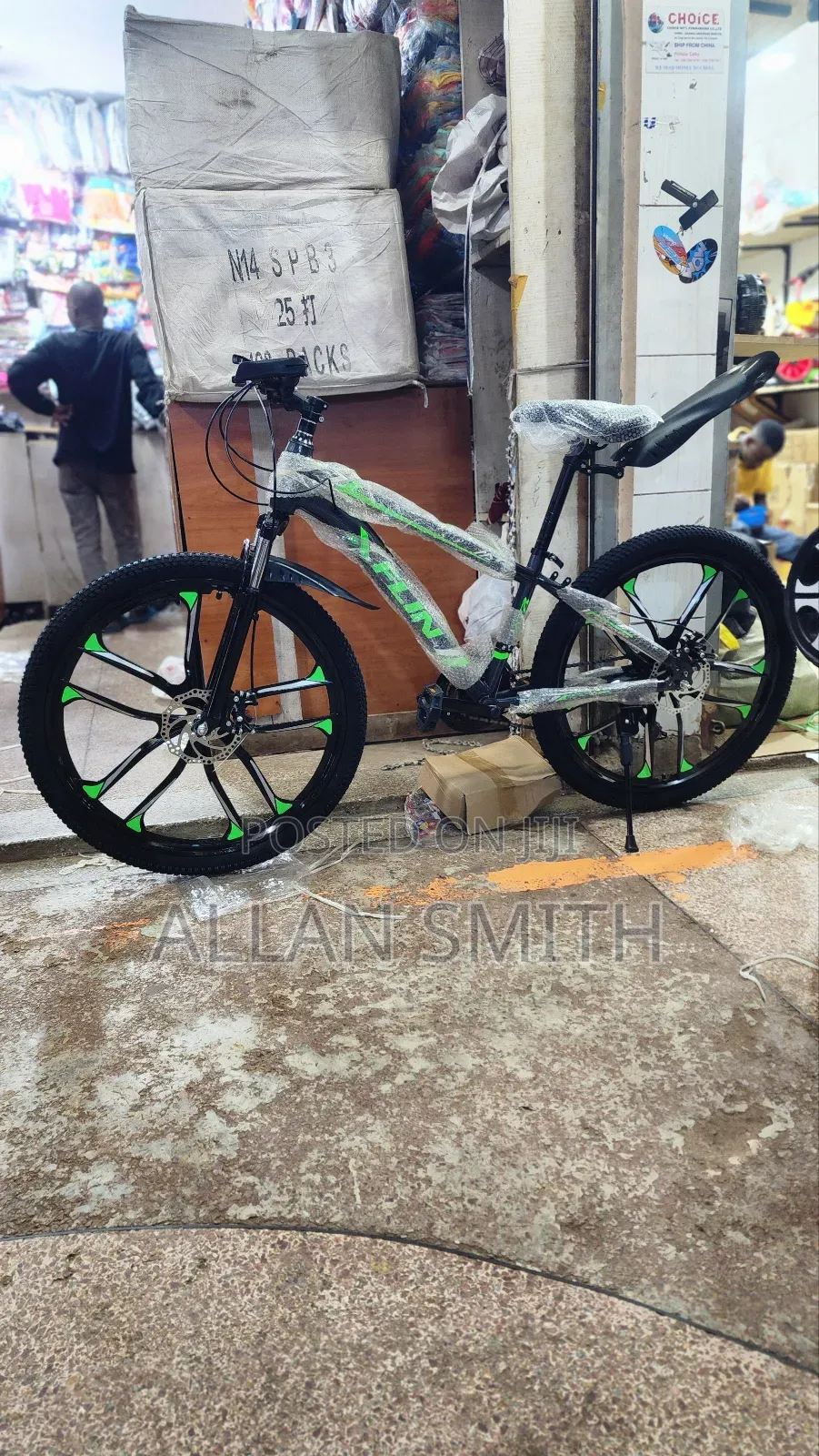 Size 26 Green Bicycles