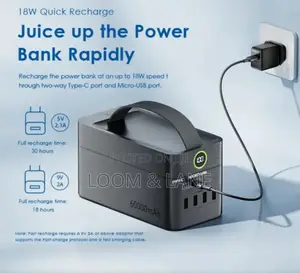 Oraimo Powerbox 600 60000mah 22.5w Power Bank