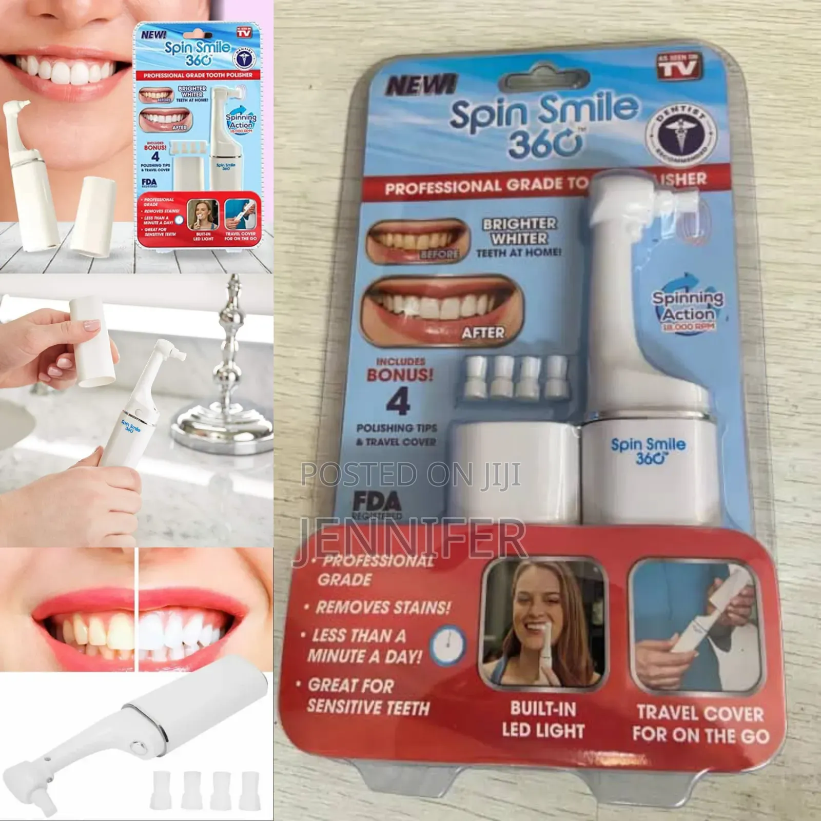 Beauty Tools
Spin Smile 360 Professional
Tooth Polisher