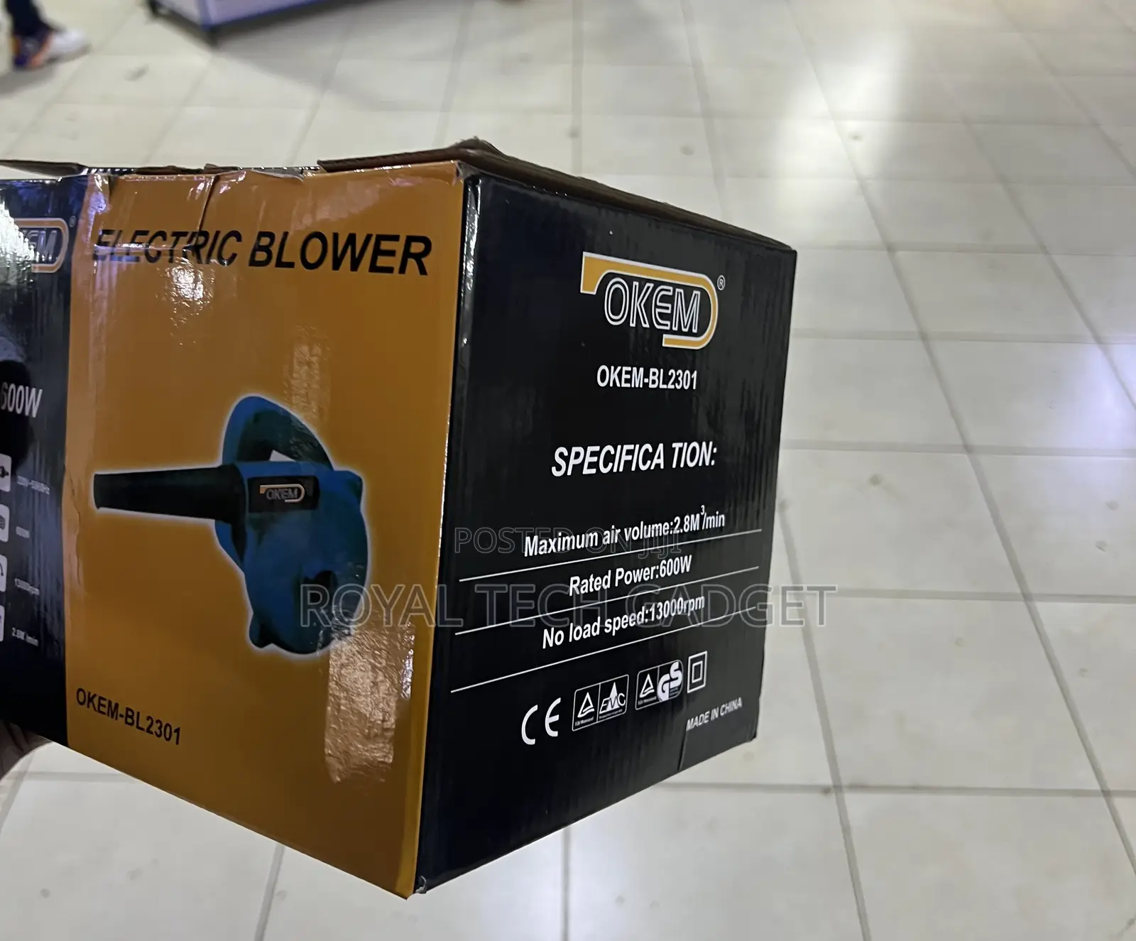 Original Electric Air Blower 600watts (Heavy Duty)