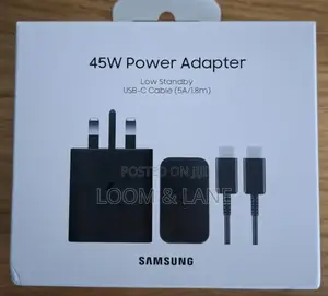 Original Samsung 45w Pd Adapter Charger