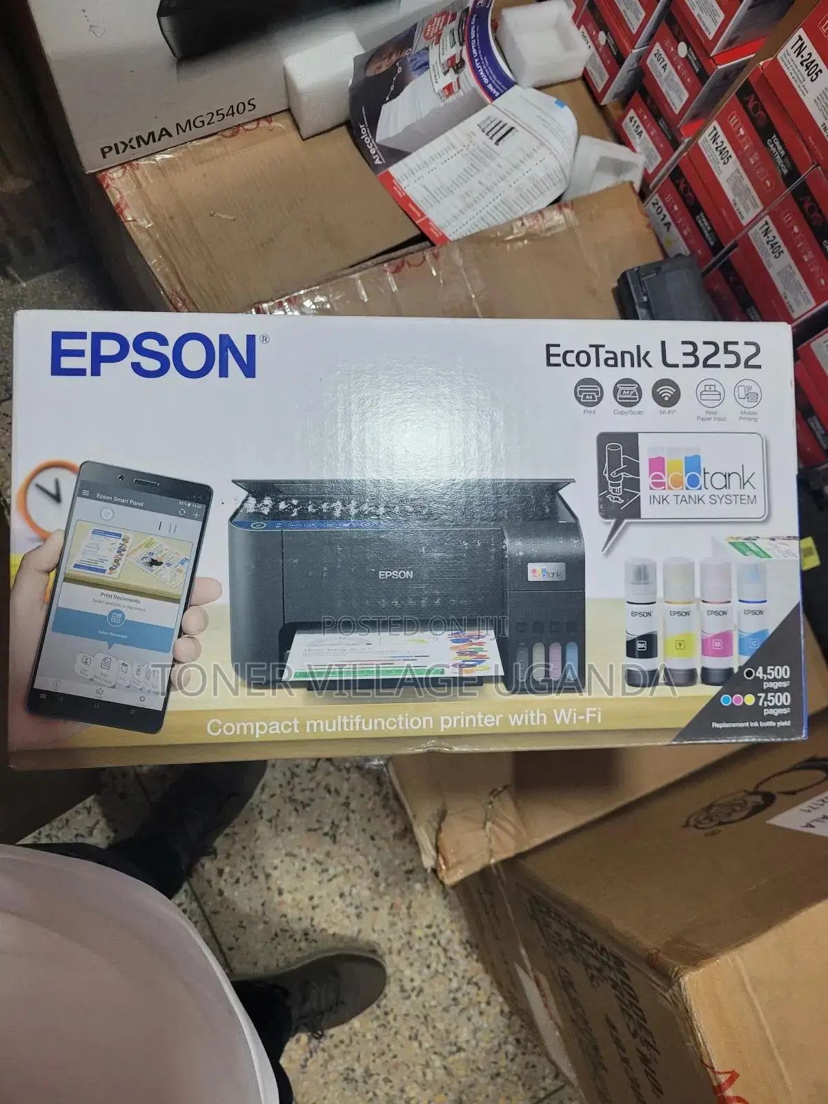 Epson L3252 All-in-One Printer – Print,Scan,Copy With Ease!