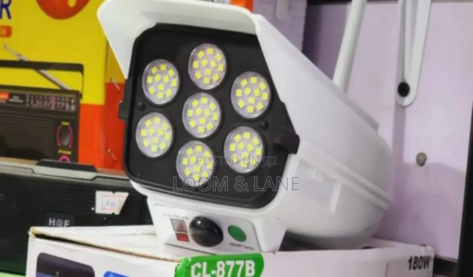 Generic Solar Monitoring Led Lamp