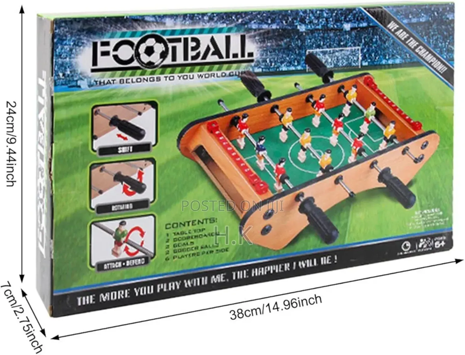 Tabletop Soccer Game