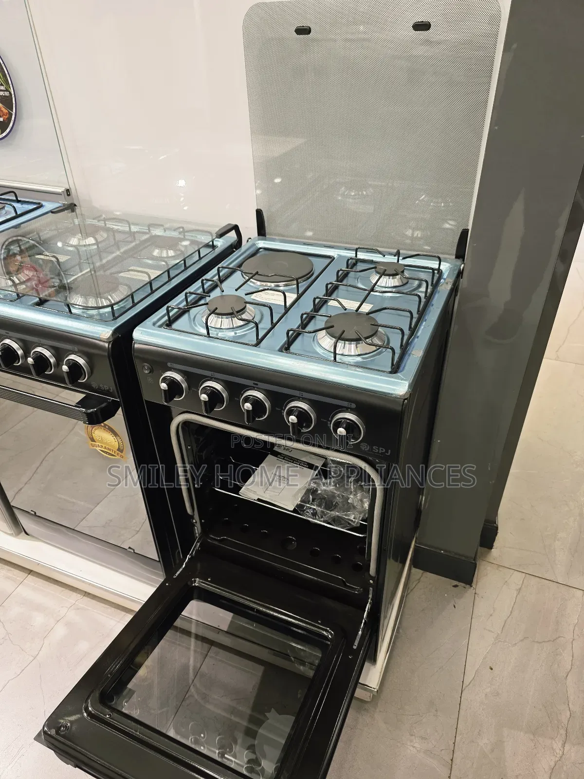 SPJ 50cm*50cm 3gas Burners and 1 Electric Plate Gas Cooker