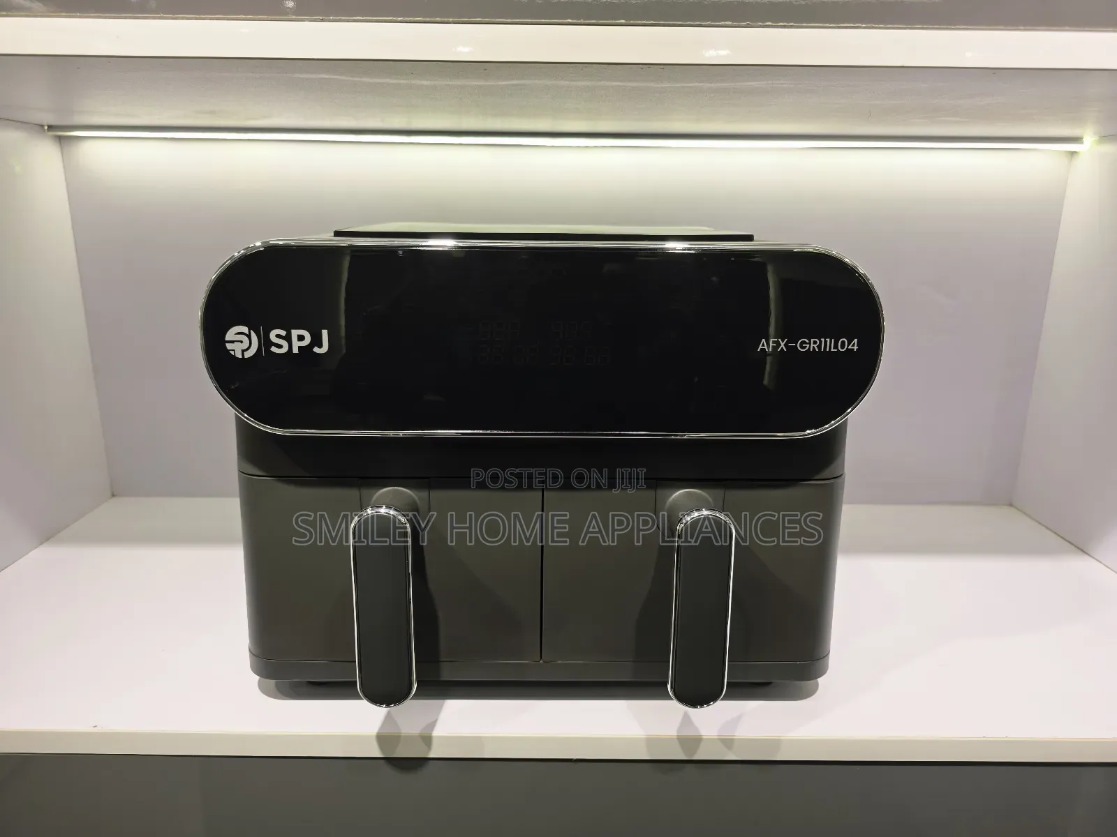 Brand New SPJ Dual Airfryer Oil Free at Black Price