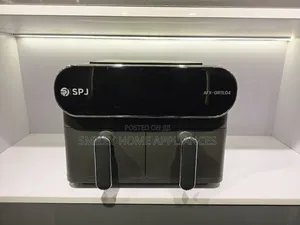 Brand New SPJ Dual Airfryer Oil Free at Black Price