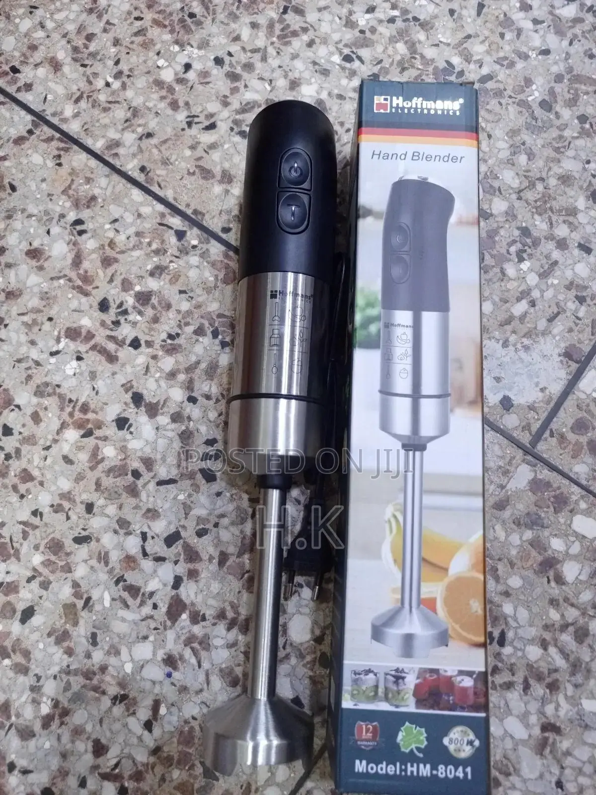 Hoffmans Hand Blender (Model Hm-8041).