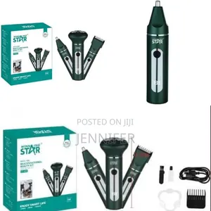 Winningstar 3 in 1 Rechargeable Hair and Nose Trimmer