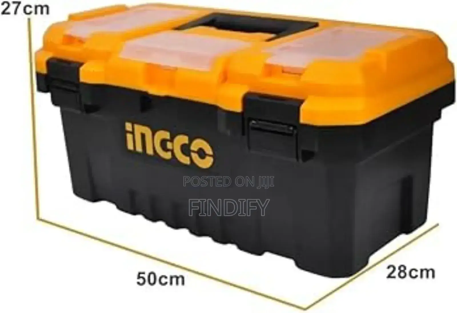 20i" 3 Boxes in 1 Plastic Tool Box for Organization Tool Cases