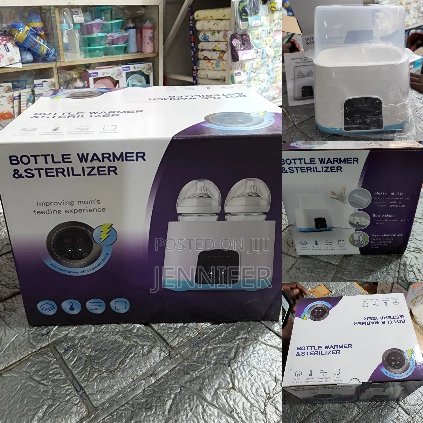 2in1 Smart Twin Baby Bottle Warmer and Steriliser New