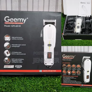 Geemy 6018 Stainless Steel Blade Rechargeable Clipper