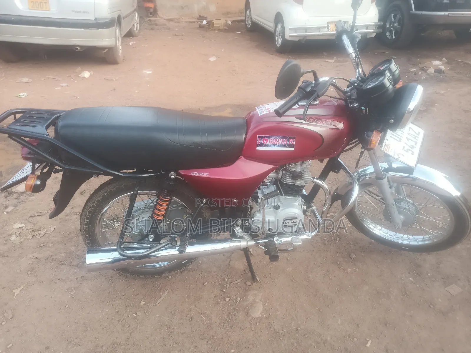 Bajaj Boxer 100 2025 Red