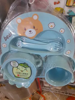 Baby Set of Plat Cup Fork and Spoon