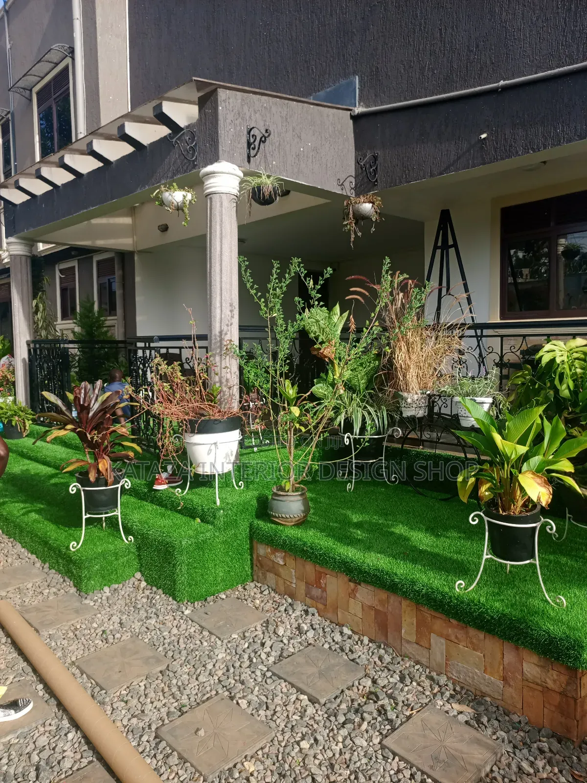 Balcony Modern Artificial Grass Carpet for Home Use