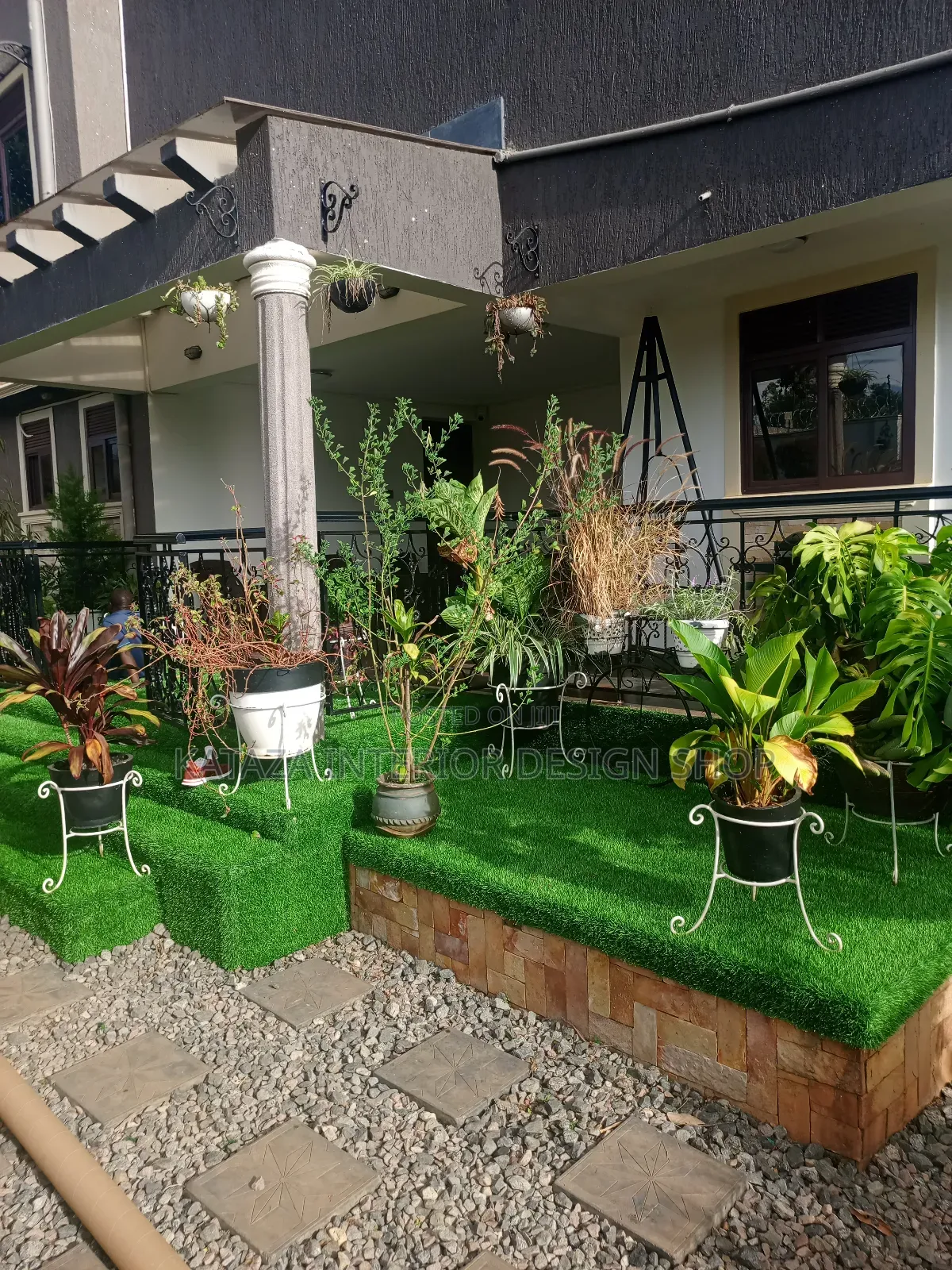 Balcony Modern Artificial Grass Carpet for Home Use