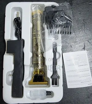 Stainless Steel Waterproof Shaving Clipper Gold